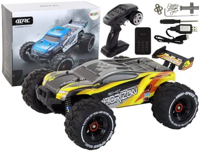 Obrázek produktu pro Terénní vozítko Rabbits RC, pohon všech kol, žlutá barva, 2,4 GHz
