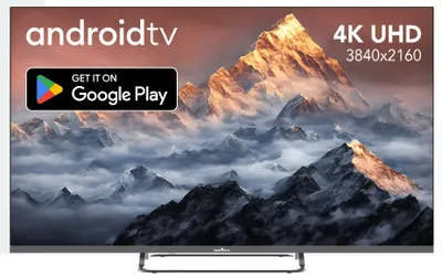 Obrázok produktu pre Smart-Tech 43UG02V, 109,2 cm (43"), 3840 x 2160 px, DLED, Smart TV, Wi-Fi, Šedá