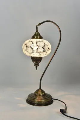 Zdjęcie produktu dla Ręcznie robiona turecka lampka nocna przezroczysta orientalna lampka wróżki