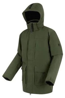 Produktbild von Regatta ZZV Jacke wasserdicht atmungsaktiv wattiert mit Fleece-Futter abnehmbarer Kapuze Braun XXL