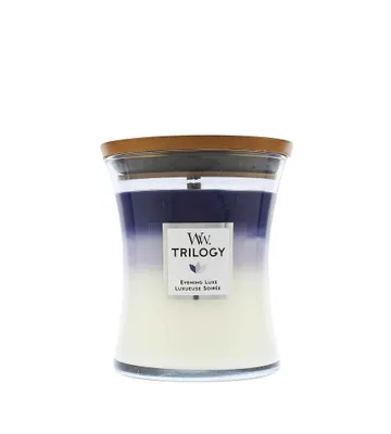 Obrázok produktu pre WoodWick Trilogy Evening Luxe vonná sviečka s dreveným knôtom 275 g