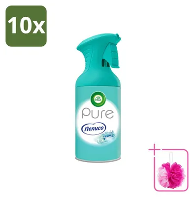 Productafbeelding van 10 x Air Wick Pure Nenuco luchtverfrisser, 250 ml - Voordeelverpakking - 10 stuks