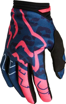 Produktbild von FOX 180 Skew Damen Motocross Handschuhe (Dark Blue,L)