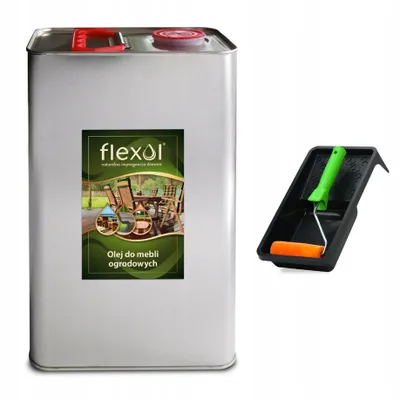 Obrázek produktu pro Olej na zahradní nábytek + KAZETA  5 l Flexol