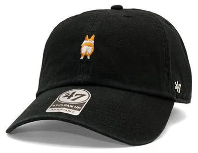 Image de Casquette 47 Brand Dog Base Runner Icon 47 CLEAN UP Noir