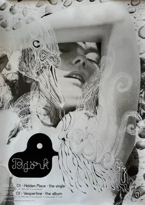 Image de Bjork - 2001 - Vesperline - Affiche Poster - 62x86cm