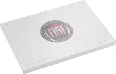 Produktbild von Original Fiat Betriebsanleitung Bedienungsanleitung 500 Bj. 2012 2015 60399256