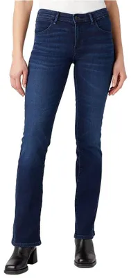 Productafbeelding van WRANGLER - Jeans voor dames - Bootcut pasvorm - Nightshade