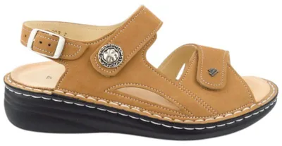 Produktbild von Finn Comfort Barbuda Mellow Nubuk tan Sandale Beige