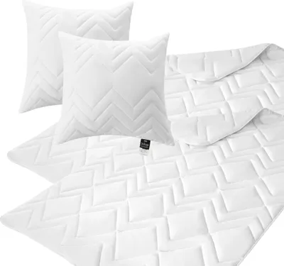 Produktbild von Bettset NORDIC COLLECTION Bettdecke Winter 135x200 + Kopfkissen 80x80
