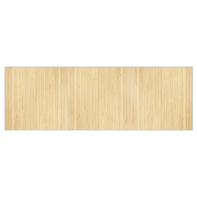 Produktbild von Teppich Rechteckig Hell Natur 100x300 cm Bambus