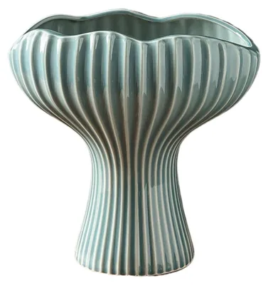 Zdjęcie produktu dla Minimalistyczna ceramiczna doniczka o unikalnym kształcie