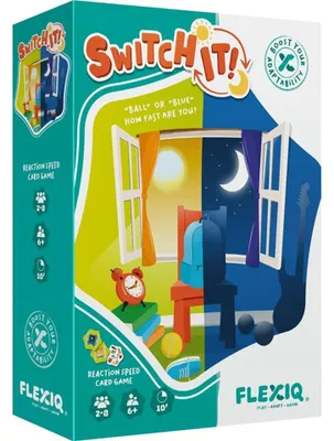 Produktbild von Switch It! Kartenspiel Denkspiel für Kinder und Familienspaß