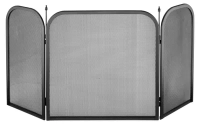 Produktbild von Funkenschutz für offene Kamine - 98 cm x 50 cm aus Metall