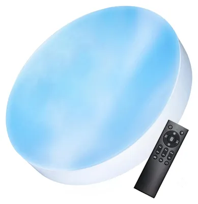 Produktbild von LUXULA LED Deckenleuchte 60 W 1800 - 12000 K einstellbar in warm-, neutral- und kaltweiß (CCT) weiß dimmbar