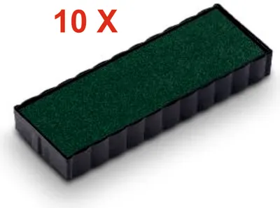 Produktbild von 10 Stück = Trodat Ersatzkissen 6/4817 für printy 4817 – Stempelfarbe gruen