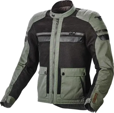 Immagine prodotto di Giacca da moto Macna Fluent, verde militare, L