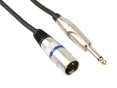 Immagine prodotto di Cavo Xlr - Xlr maschio a jack 6,35 mm - Mono - 3 M