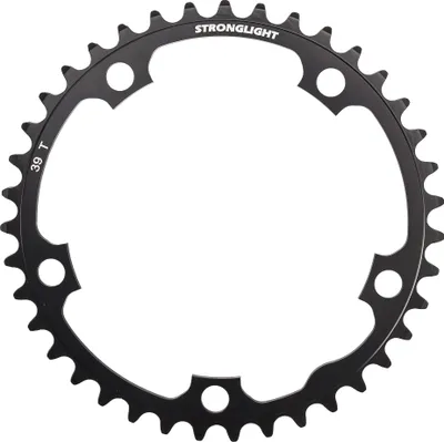 Produktbild von Stronglight Kettenblatt Type 130 S innen 38 Zähne, schwarz, 9/10-fach