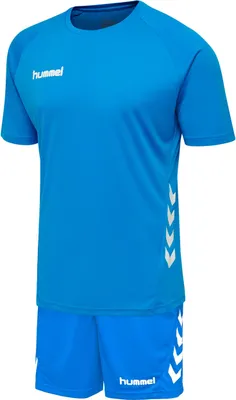 Produktbild von hummel  T-Shirt & Shorts SET Rundhalsausschnitt elastischer Bund Größe: M