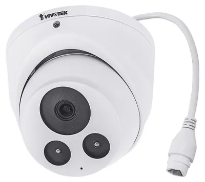 Immagine prodotto di VIVOTEK C-SERIE IT9380-H Telecamera IP dome fissa a torretta da 5 MP, per esterni, IR, PoE, 2,8 mm