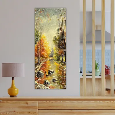 Obrázok produktu pre Wallity, DKY17038537_3080, Plátno, Viacfarebné, Drevo, 30 x 80 cm