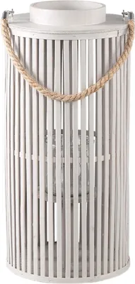Produktbild von PTMD - Laterne Zafria - Beige - 24x24x50cm
