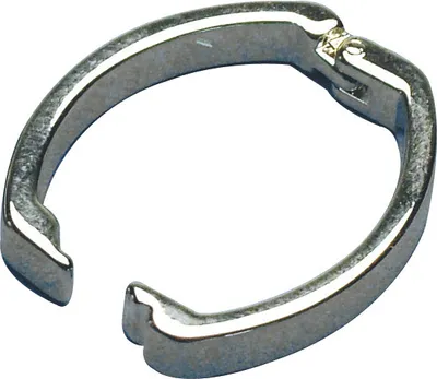 Produktbild von Kettenverschluß Clip, silber, 25x20mm