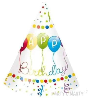 Image de Joyeux anniversaire Servietten Party Hüte