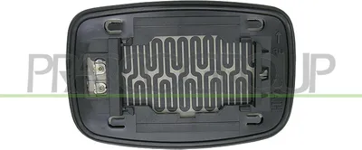 Produktbild von PRASCO Spiegelglas Außenspiegel Rechts für FORD Fiesta Mk4 Schrägheck (JAS, JBS) Beheizbar Konvex FD0507513