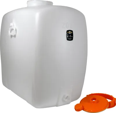Produktbild von Speidel Kunststofffass 200 Liter Oval Getränkefass Mostfass Lebensmittelecht