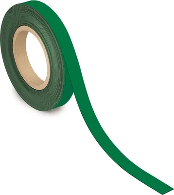 Produktbild von Kennzeichnungsband magnetisch 1cmx10m grün Packung mit 20 Stück