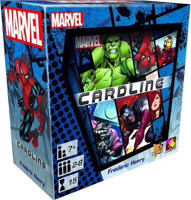 Produktbild von Asmodee 02799 - Marvel - Cardline Deck, 110 Karten