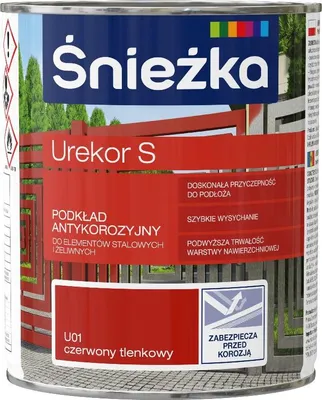 Produktbild von Śnieżka Urekor S Rotoxid-Korrosionsschutzgrundierung 0,8 l