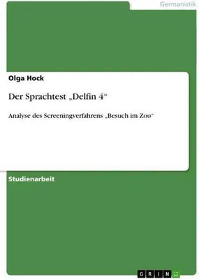 Produktbild von Der Sprachtest "Delfin 4"