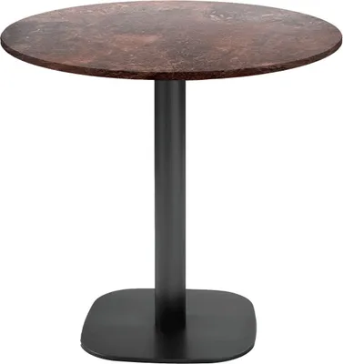 Produktbild von Runder Tisch Ø 70 cm - Rundes Steinrostmodell