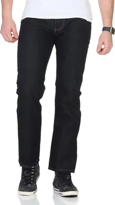 Produktbild von Diesel Jeans Herren Larkee-X Regular Straight Hose Farbe: Tiefdunkelblau RR9H7 Größe: W32 L30
