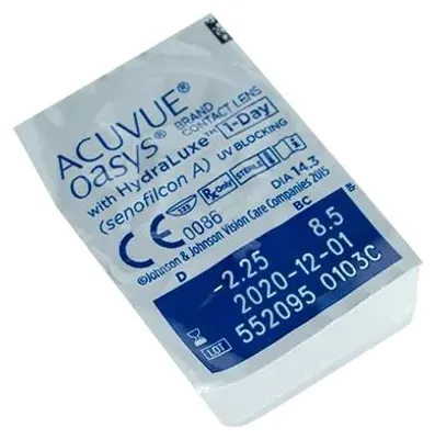 Produktbild von Acuvue Oasys, Täglich, 30 Stück(e), 1,43 cm, 8,5 mm, -5.75, Senofilcon A