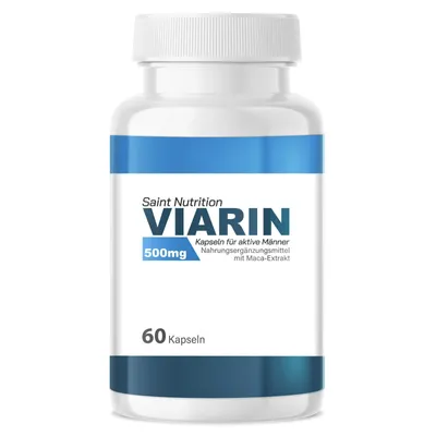 Produktbild von Saint Nutrition® Viarin – für Männer – für den abenteuerlustigen Mann – mehr Spaß zu zweit – für Ihr Liebesleben – mehr Potenz - Kapseln für Männer