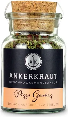 Immagine prodotto di Ankerkraut pizza spezie mix di spezie barattolo di sughero 45 g