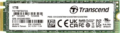 Produktbild von Transcend Interne PCIe SSD TS1TMTE672A-VS1 (TS1TMTE672A-VS1)