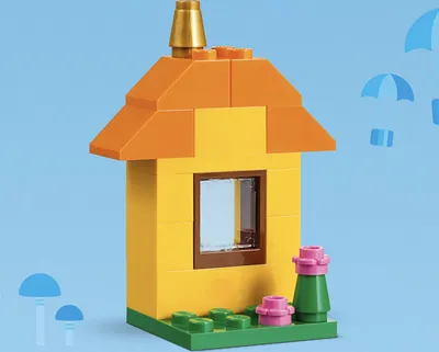 Produktbild von LEGO 11001 Classic Bausteine - Erster Bauspaß, Baukasten mit LEGO Steinen, Konstruktionsspielzeug ab 4 Jahre, tolles Geschenk