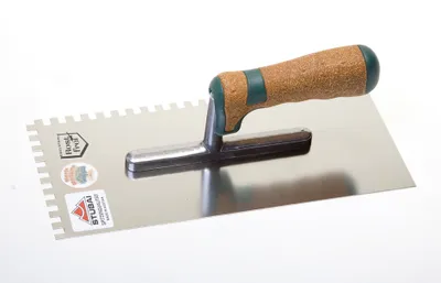 Produktbild von STUBAI Glättekelle Zahnung Serie Kork rfr. 8 mm