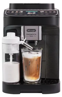 Productafbeelding van De'Longhi ECAM330.80.BXB Magnifica Duo, volautomatische koffiemachine, kleur: zwart