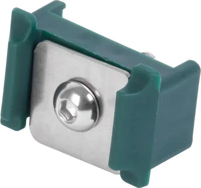 Image de Support Strend Pro EUROSTANDARD, 60x40 mm, anthracite, pour panneau de clôture