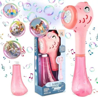 Immagine prodotto di Macchina elettrica per bolle di sapone 4000 giri/min, rosa