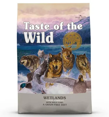 Produktbild von Taste of the Wild Wetlands, Universal, Huhn, Ente, Egg, Kartoffel, 5,6 kg