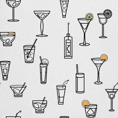 Produktbild von OUTDOOR DEKOSTOFFE OXFORD - Motiv Cocktail | DX8486