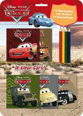 Produktbild von Van der Doelen Disney-Autos – Farbset