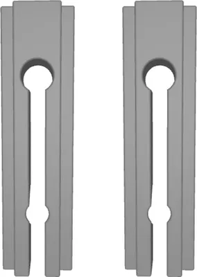 Produktbild von 2x Führungsschienen Nutadapter für BOSCH PTS 10 t- Nut Tisch Tischkreissäge Säge